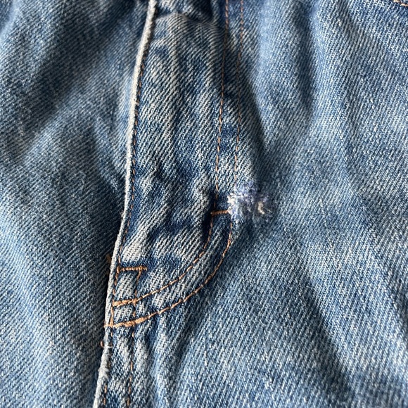 One of a kind embroidered mom jeans - Picture 7 of 8